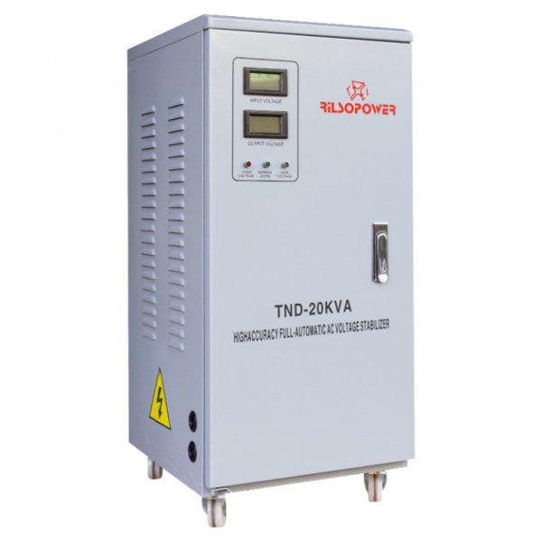 Rilsopower 20-KVA Servo Stabilizer.