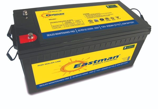 12V 200AH EastMan Battery