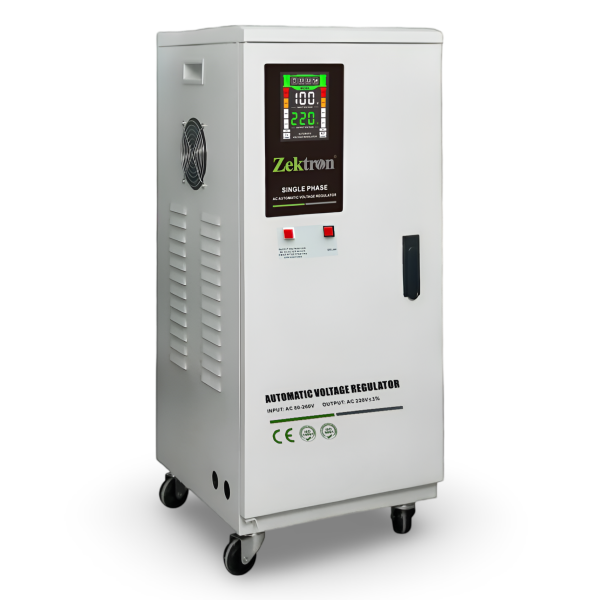 15kVA Zektron Servo Voltage Stabilizer Single Phase