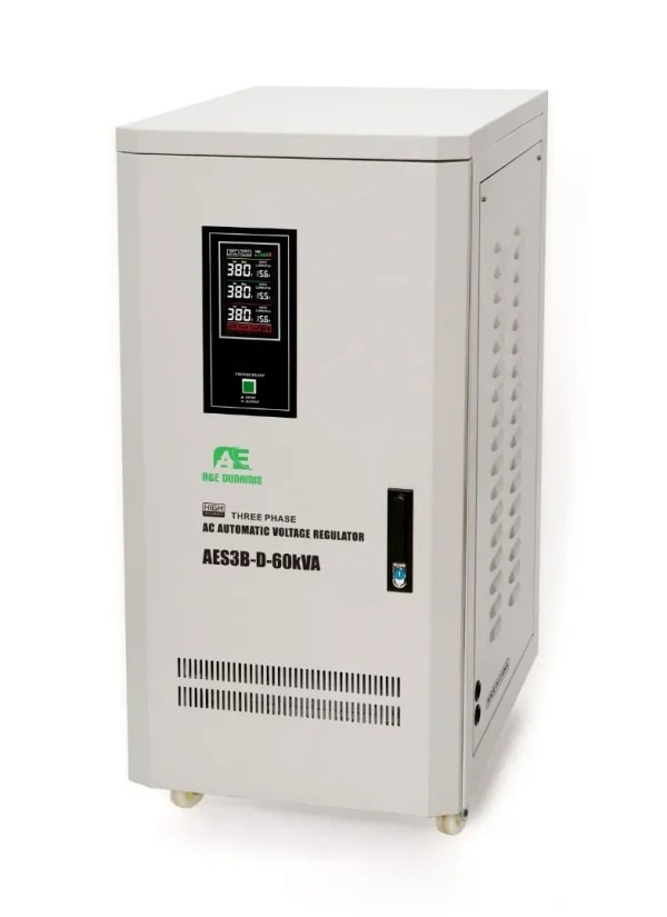 60KVA 3-Phase Servo Voltage Stabilizer (240-456V)