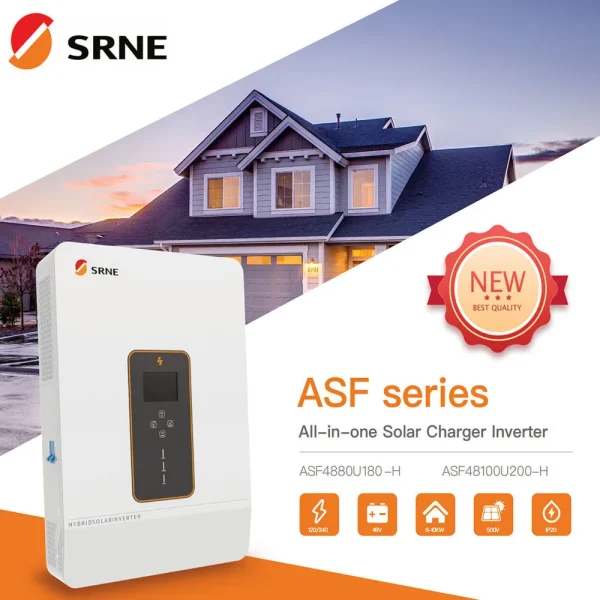 SRNE Hybrid Solar Inverter 8/10KW Max PV 500V 48V To 110/240VAC Suppor Split-phase/single-phase Dual MPPT Max 22A Charge Current - AliExpress 13 - Image 5