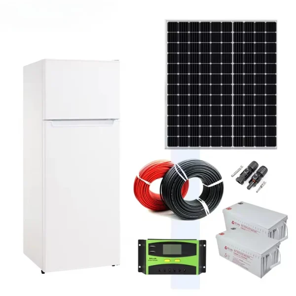 150L 12v/24v dc NEW Design solar fridge freezer Refrigerator With solar panel and batteries - AliExpress 1420 - Image 2