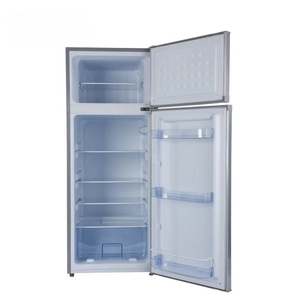 Solar energy refrigerator Fashion Design Reasonable Price 218 litres upright with double door run on solar energy dc fridge - Image 3