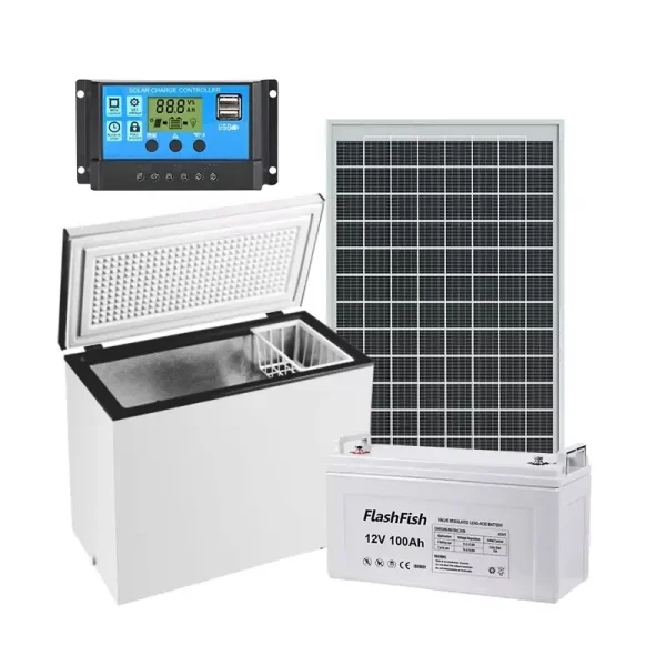 150L Solar Inverter Powered Chest Fridge Top-freezer Set Commercial Solar Deep Freezer Refrigerator for Home - AliExpress 1420