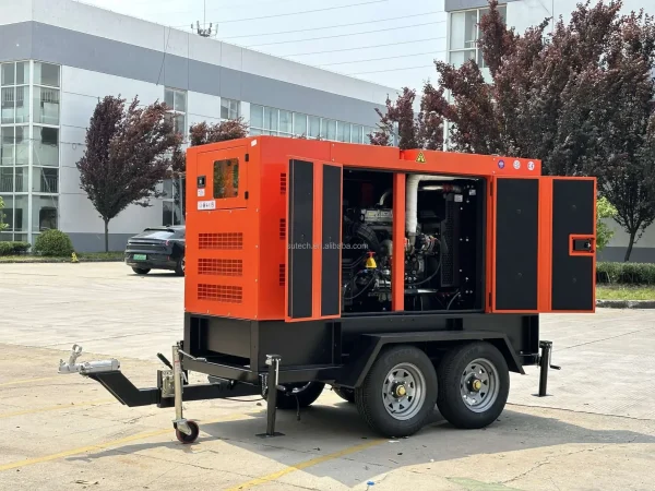 EPA Denyo Powered By Cummins Engine 100kva Standby Electric Dynamo 80kw Diesel Generator - Image 5