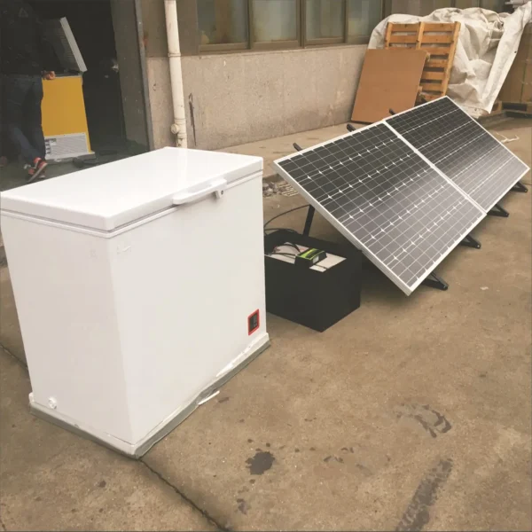 solar freezer fridge outdoor ice freezer and refrigerator with solar panel for solar freezer with panel and battery - AliExpress 1420 - Image 2