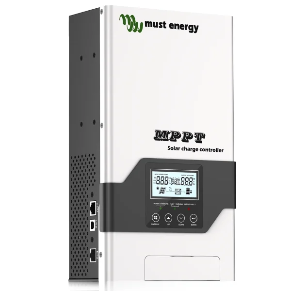 MUST Energy 80A Home MPPT Solar Charge Controller 12V 24V 36V 48V Battery Voltage Regulator Current Charger - Image 2