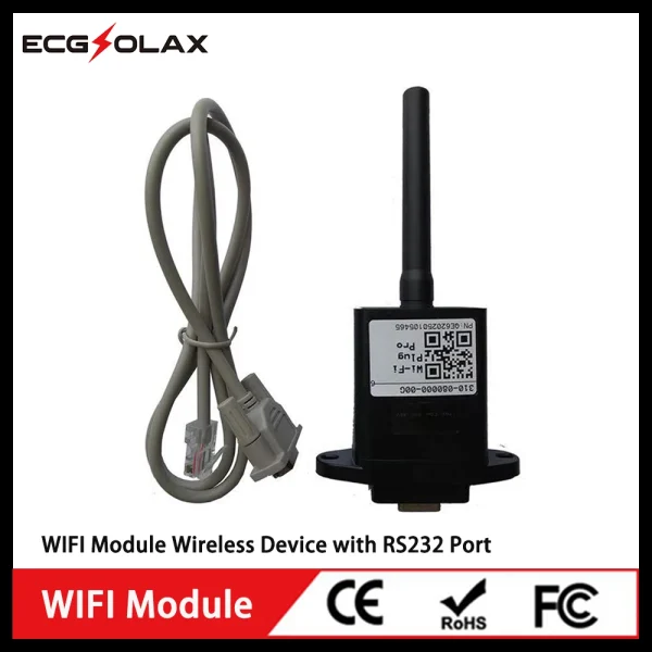 ECGSOLAX WiFi Module Wireless Device Remote Monitoring Communication with Cable RS232 Port For Off Grid Hybrid Solar Inverter - AliExpress 13