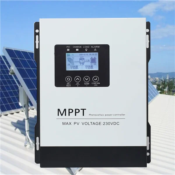 MPPT 80A 100A 120A 230VDC Solar Charge Controller With LCD DISPLAY RS485 interface For 24V 48V 60V 72V 96V Home Solar System - AliExpress 13