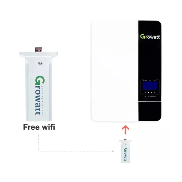 Growatt 5KW OFF Grid Inverter SPF 5000ES Single Phase 48vdc 230vac 3.5Kw 5Kw With Wifi Hybrid Solar Inverter - AliExpress 13 - Image 3