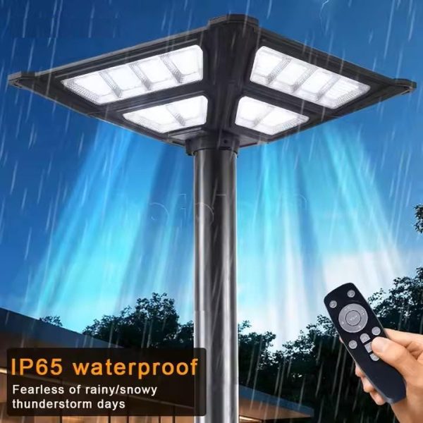 Thor Nighter: 2000W Solar LED Street Lights, Overnight Lighting at 0 Electricity Bill (Streets/Outdoors/Lots/Yards/Farms/Businesses/Rural)