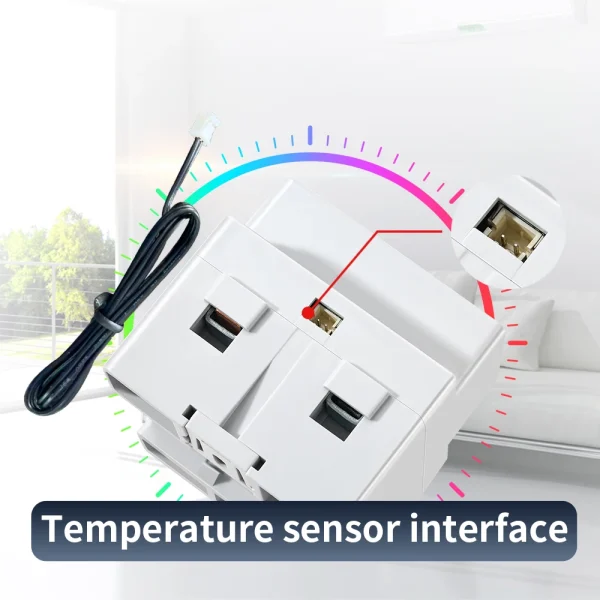 8 in 1 WIFI Power Meter 2P AC Energy Meter Standard Rail Mounting Phone Remotely Control 170-270V/63A Voltage Color Screen - AliExpress 1420 - Image 5