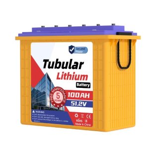 51v 100ah (5kwh) Tubular Lithium Ion Battery