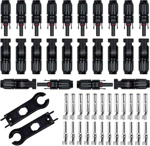 24 Pairs Mc4 Solar Connectors -male/Female IP67 Connectors