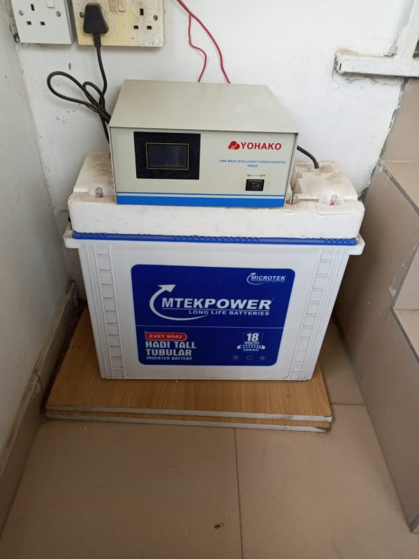 1.5KVA Hybrid Inverter + 1 X 12V 200AH Battery grid-tie Complete Installation