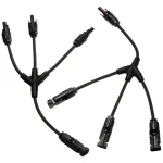 3-1 male and female MC4 connector