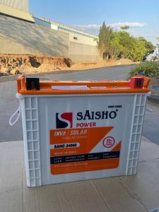 Saisho 12V 240AH Tall Tubular Battery