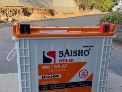 Saisho 12V 240AH Tall Tubular Battery