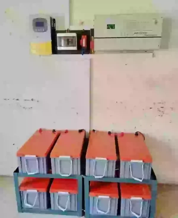 10kva Installation With 8 Battaries