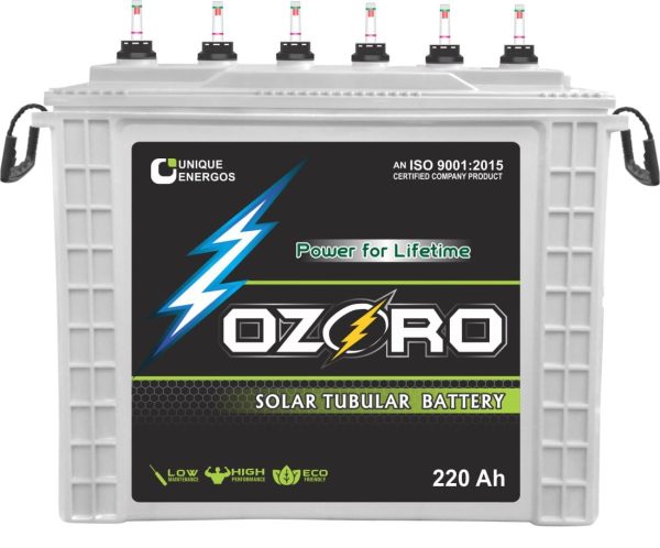 Ozoro 220Ah Tubular Battery