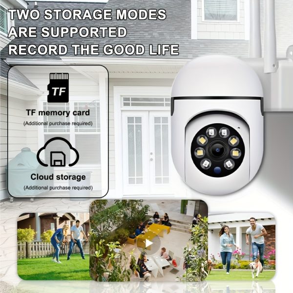 1pc Teruhal 1440P HD Smart WiFi Security Camera, Indoor Surveillance with Auto Tracking, Day/Night Vision, People/Pet Detection, 2.4GHz Wi-Fi, Motion Alerts, Live Video, Weatherproof ABS Resin, USB Powered, No Battery Required - Image 9