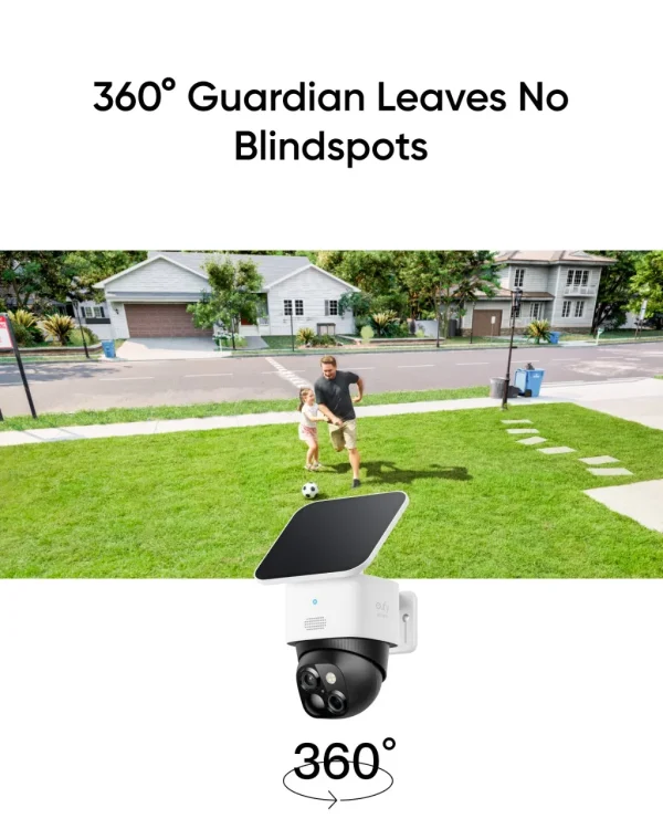 eufy SoloCam S340 Solar Security Camera Wireless Outdoor Camera 360° Surveillance No Blind Spots 2.4 GHz Wi-Fi No Monthly Fee - AliExpress 30 - Image 4