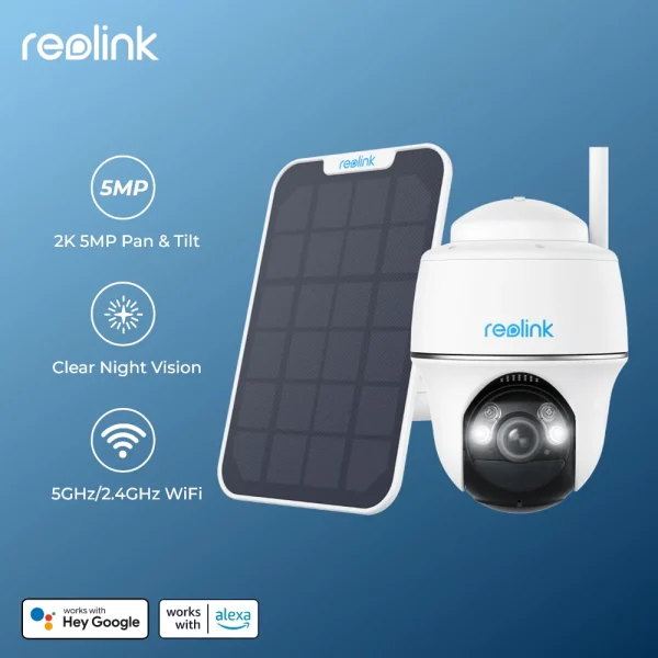 Reolink 4K 8MP Wireless Pan & Tilt Security Camera 5MP Outdoor Solar/Battery Powered WiFi IP Camera 3MP PT Surveillance Cameras - AliExpress 30