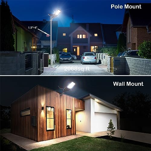 Brightly lit compound with solar light