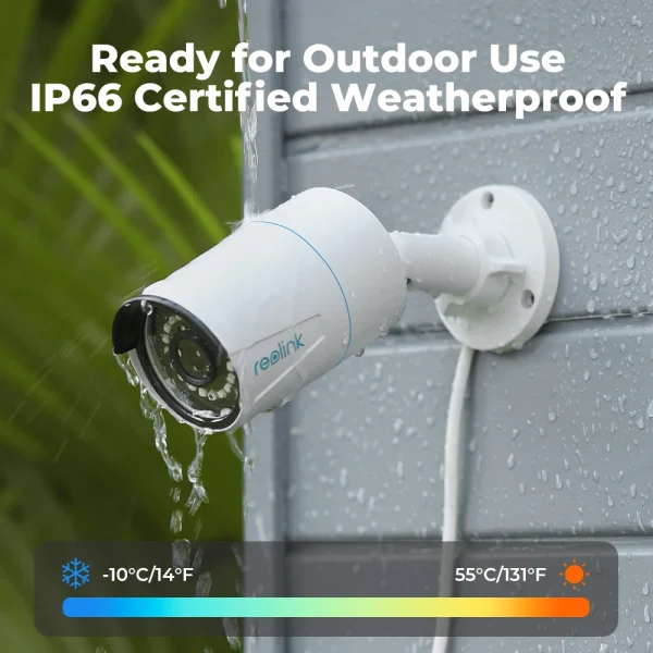 Reolink Smart IP Camera 5MP PoE Outdoor Infrared Night Vision Bullet Camera Featured with Person/Vehicle Detection RLC-510A - AliExpress 30 - Image 5