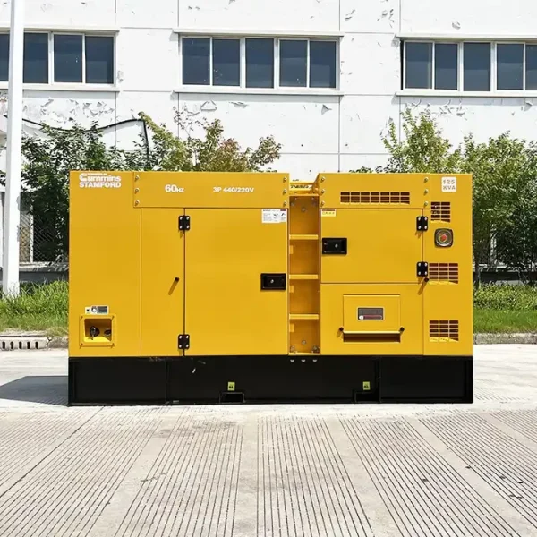 With UK-Perkins Cummins 150kva closed type silent genset price 120kw electric generator 150 kva diesel - Image 6