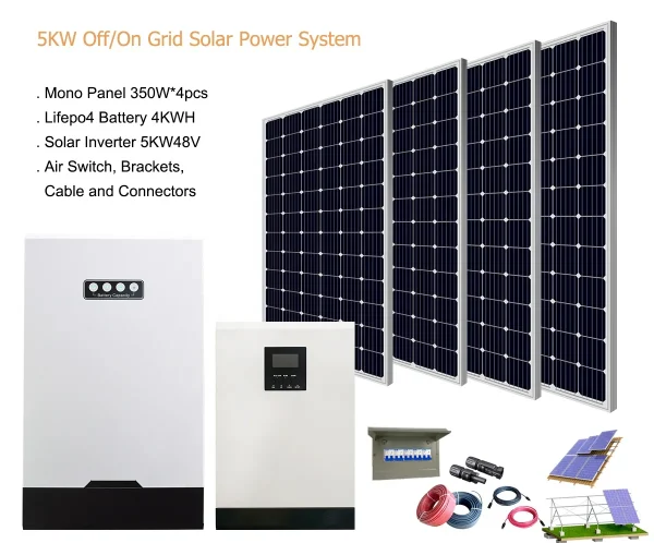 Jsdsolar Factory OEM 400W panel energy system home use industry off grid hybrid - Image 3