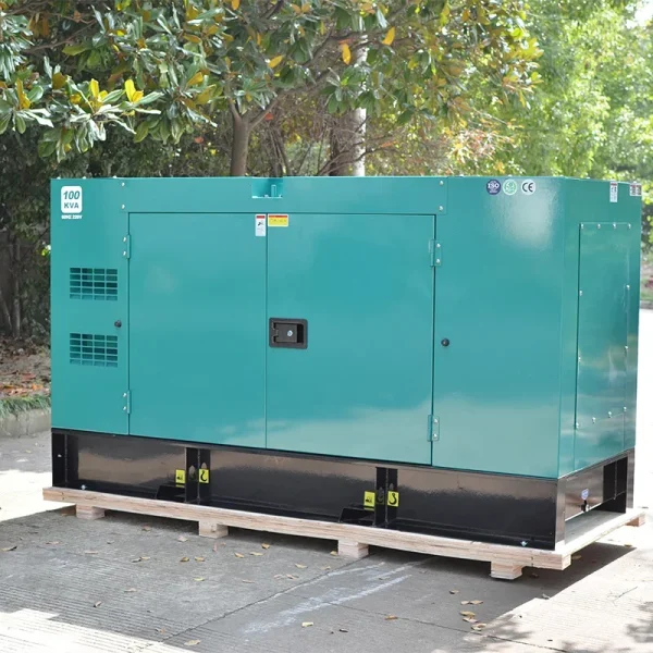 EPA Denyo Powered By Cummins Engine 100kva Standby Electric Dynamo 80kw Diesel Generator