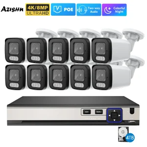 4K 8MP POE Security Camera System 10CH P2P AI Video Surveillance Kit Two Way Audio Outdoor Home 8MP IP Camera CCTV Nvr Set - AliExpress 30