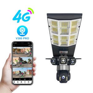 Solar Street Light with 3-Camera